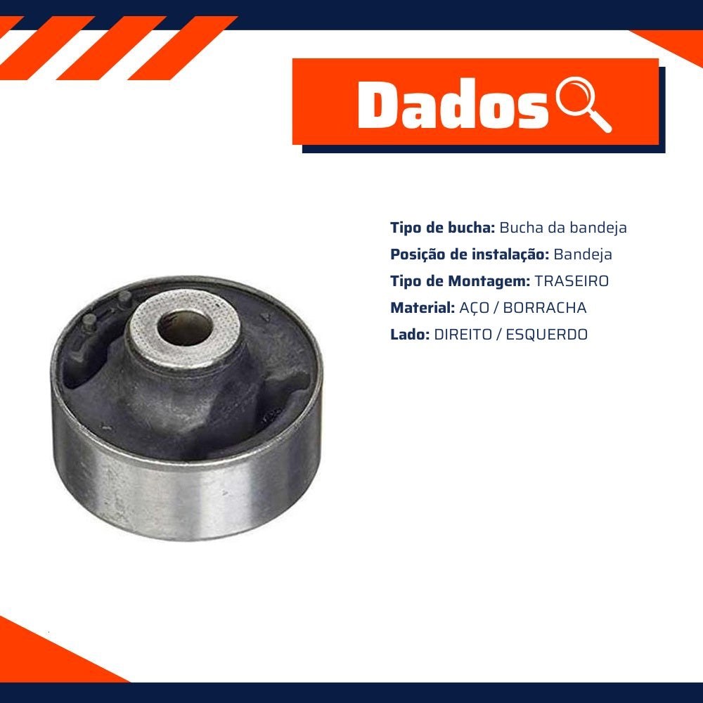 Bucha da Bandeja Traseira para Honda HR-V - Mobensani - MB6077 - (2)