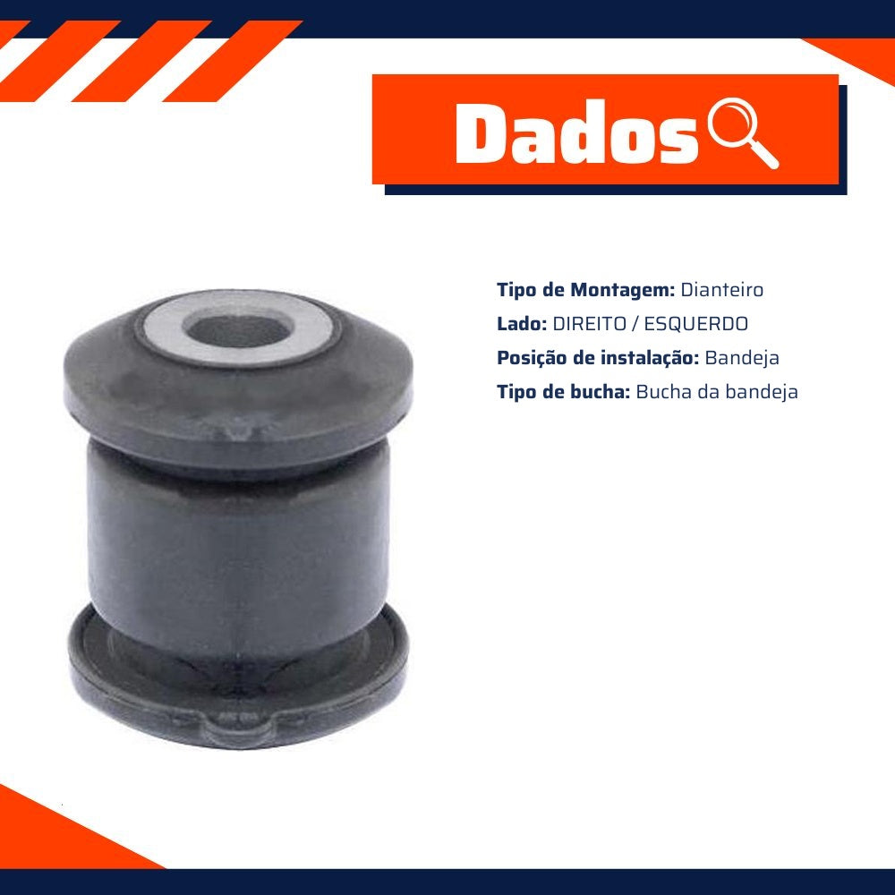 Bucha da Bandeja Dianteira - Mobensani - MB6078 - (2)