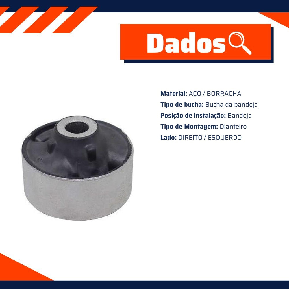 Bucha da Bandeja Dianteira para Toyota Corolla - Mobensani - MB826 - (2)