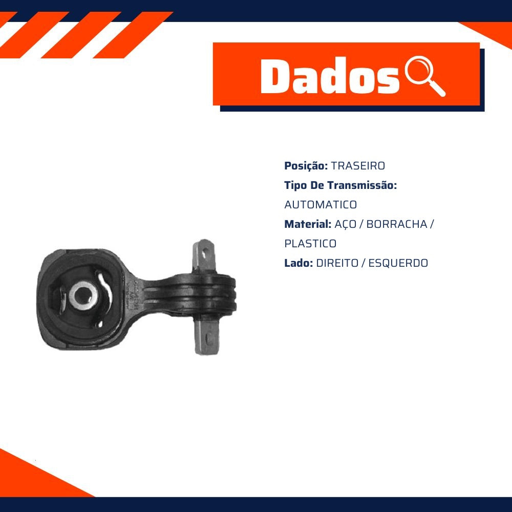 Coxim do Motor Traseiro para Honda Civic - Mobensani - MB9322 - (2)
