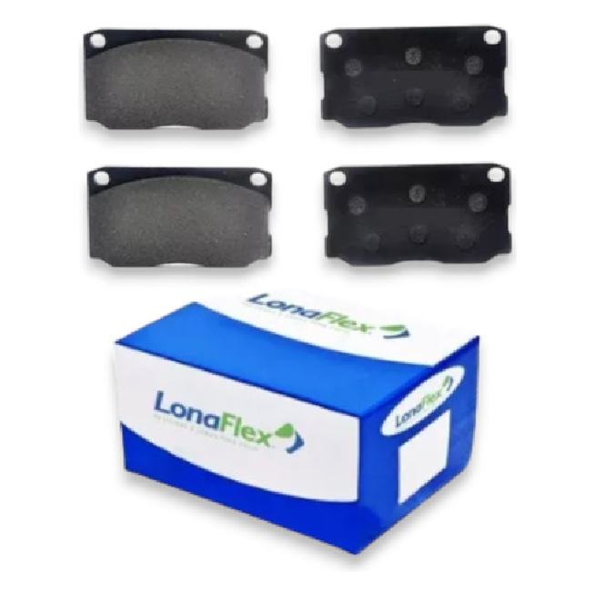 Pastilha de Freio Dianteira - LONAFLEX - P-102 - (1)