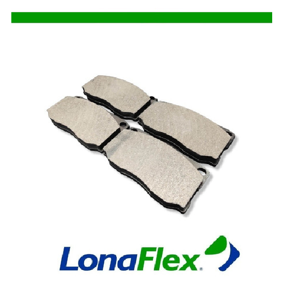Pastilha de Freio Dianteira - LONAFLEX - P-102 - (5)