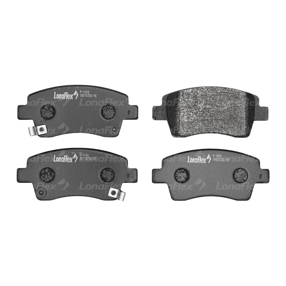 Pastilha de Freio Dianteira - LONAFLEX - P-1438 - (1)