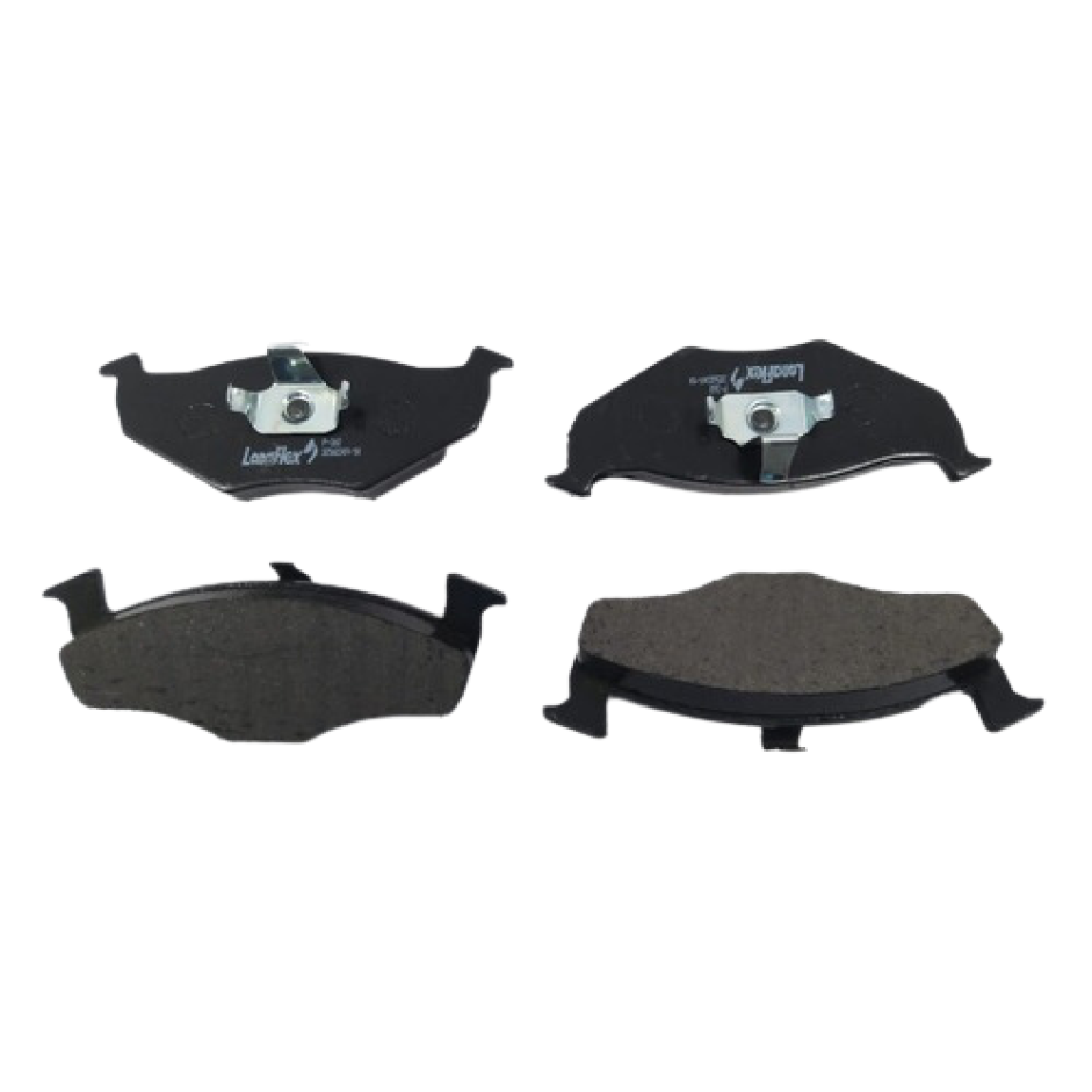 Pastilhas de Freio Dianteira - LONAFLEX - P-368 - (1)