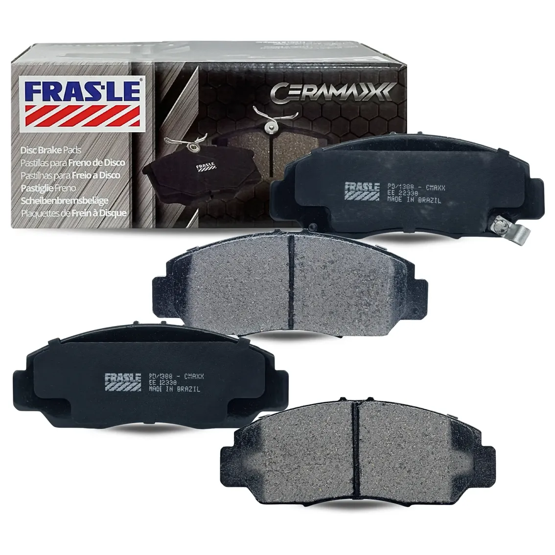 Pastilha de Freio Dianteira para Honda Civic - Fras-le - PD/1388-CMAXX - (1)