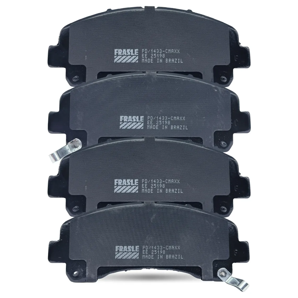Pastilhas de Freio Dianteira para Chevrolet S10 e Trailblazer - Fras-le - PD/1433-CMAXX - (4)