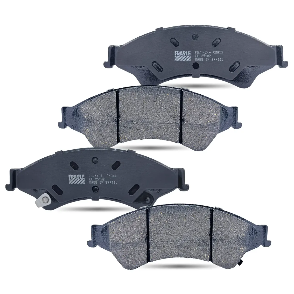 Pastilha de Freio Dianteira para Ford Ranger e Troller T4 - Fras-le - PD/1434-CMAXX - (2)