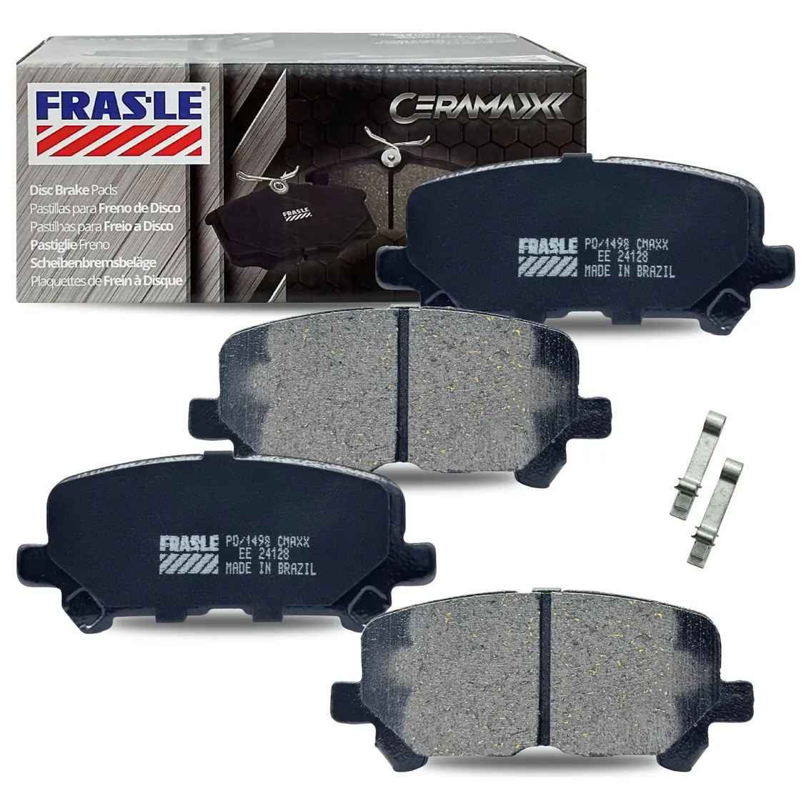 Pastilha de Freio Traseira para Chevrolet Trailblazer - Fras-le - PD/1498-CMAXX - (1)
