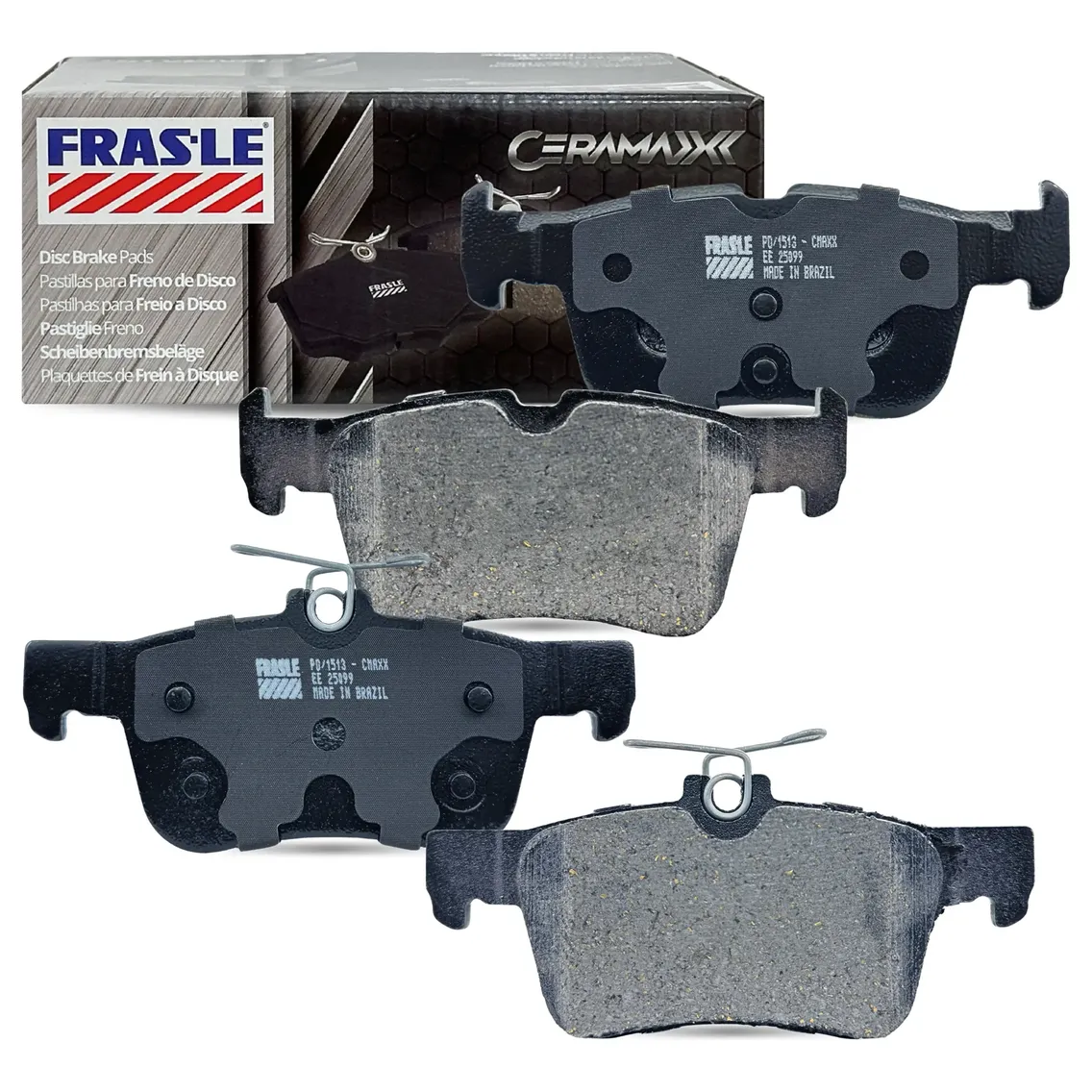 Pastilha de Freio Traseira para Ford Fusion - Fras-le - PD/1513-CMAXX - (1)