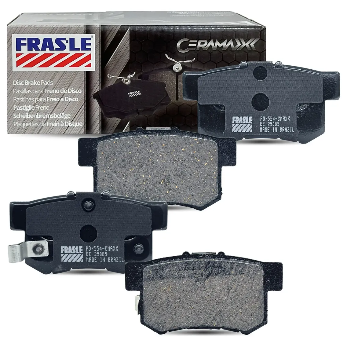 Pastilha de Freio Traseira para Honda Civic - Fras-le - PD/554-CMAXX - (1)
