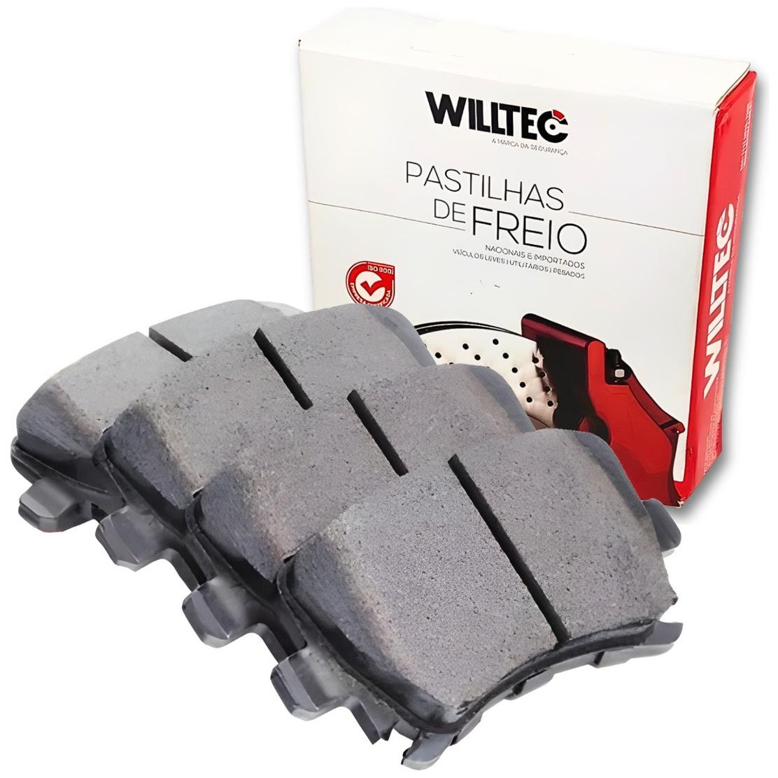 Pastilha de Freio Dianteira - WILLTEC - PW1018 - (1)