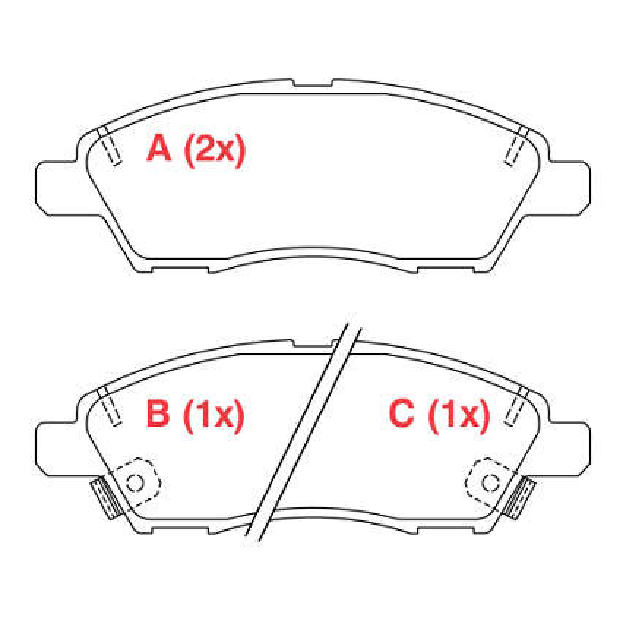Pastilha de Freio Dianteira - WILLTEC - PW173 - (1)