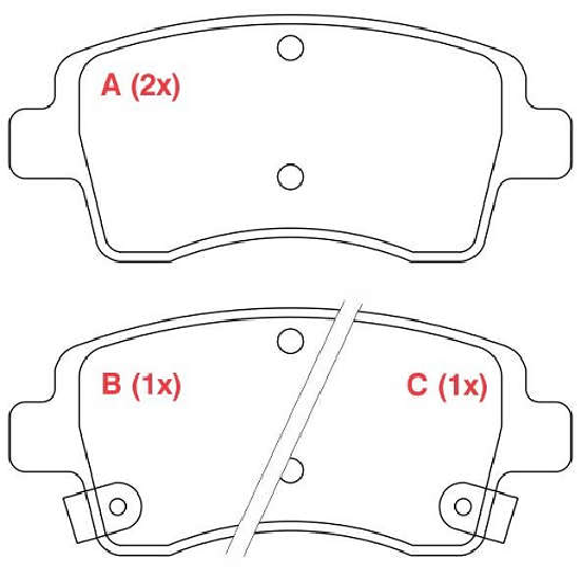 Pastilha de Freio Dianteira - WILLTEC - PW177 - (1)