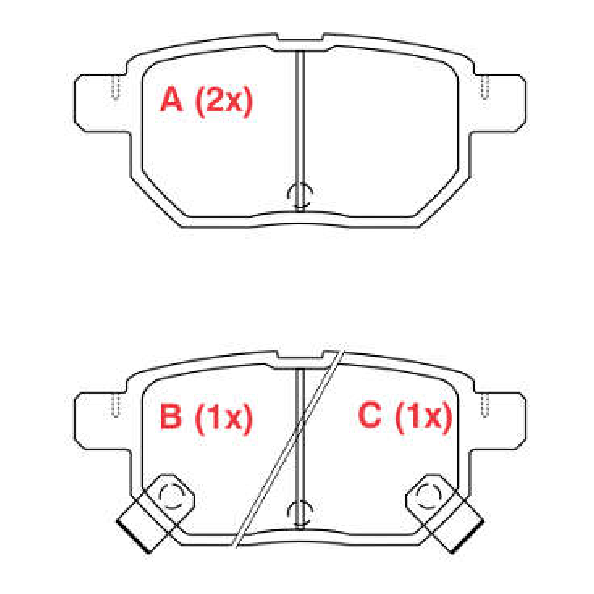 Pastilha de Freio Traseira - WILLTEC - PW216 - (1)
