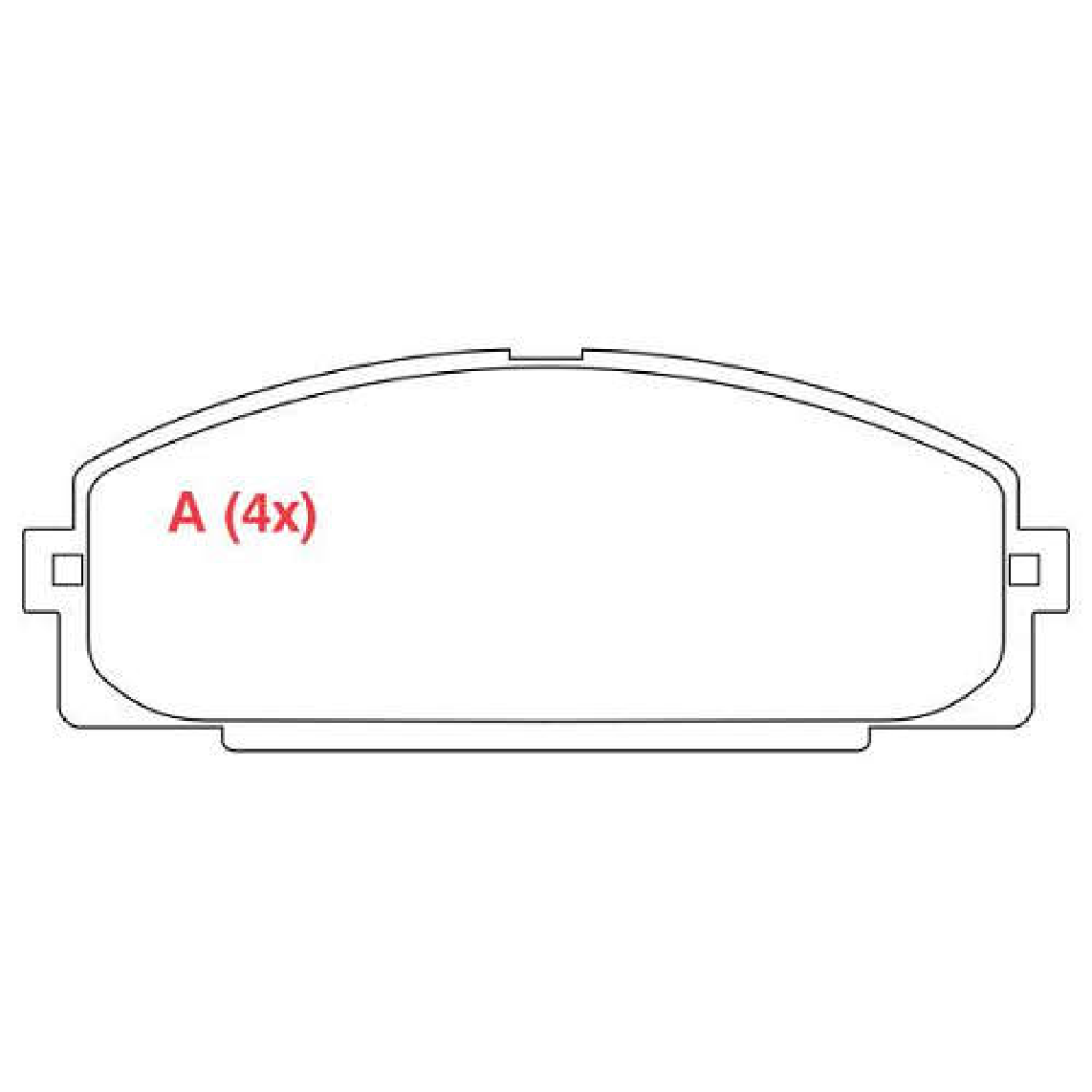 Pastilha de Freio Dianteira - WILLTEC - PW221 - (1)