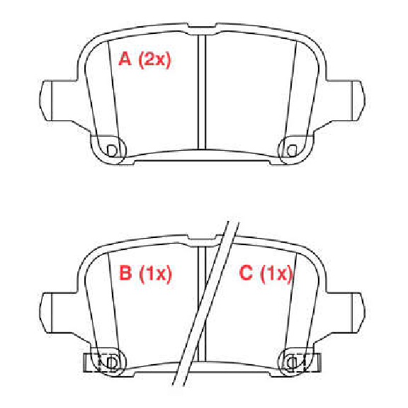 Pastilha de Freio Traseira - WILLTEC - PW271 - (1)