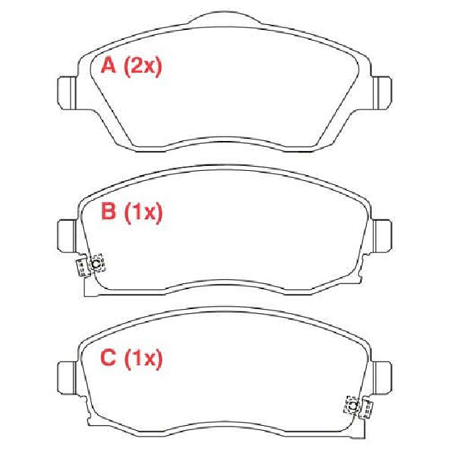 Pastilha de Freio Dianteira - WILLTEC - PW46 - (1)