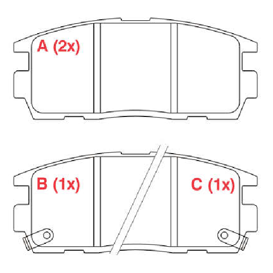 Pastilha de Freio Traseira - WILLTEC - PW729 - (1)