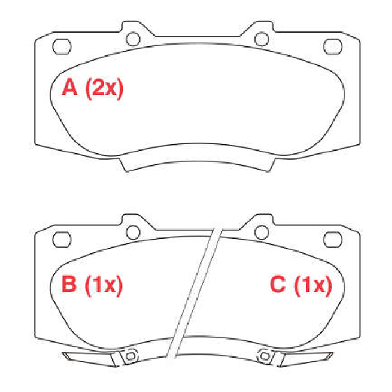 Pastilha de Freio Dianteira - WILLTEC - PW758 - (1)