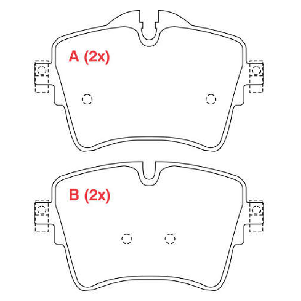 Pastilha de Freio Dianteira - WILLTEC - PW983 - (1)
