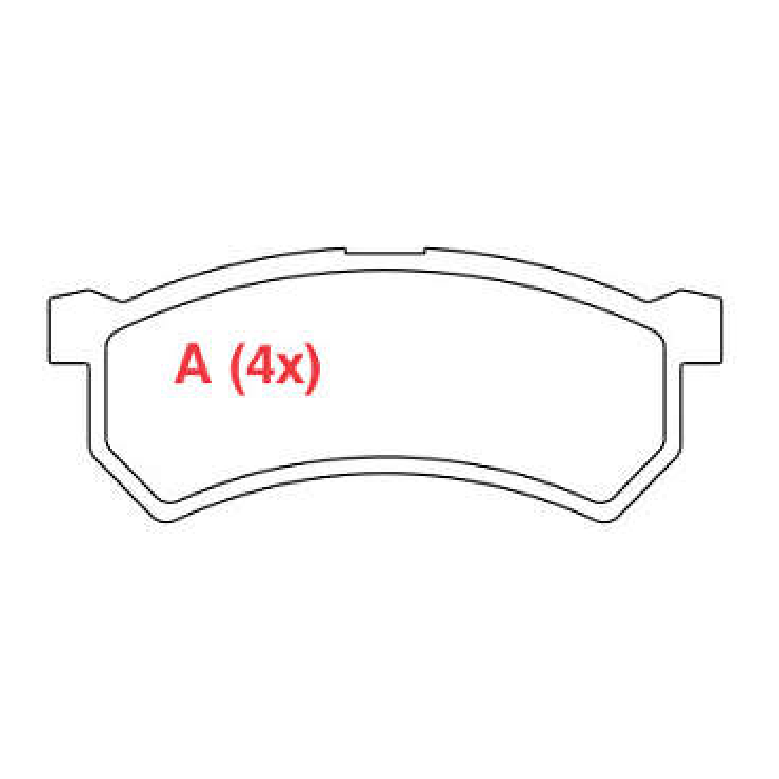Pastilha de Freio Dianteira - WILLTEC - PW984 - (1)