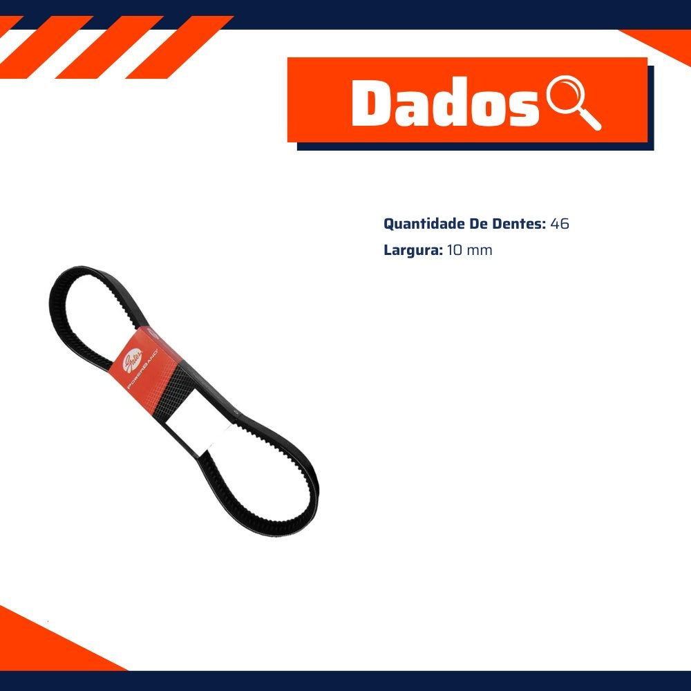 Correia Dentada Sincronizadora - Gates - T357HOB - (1)