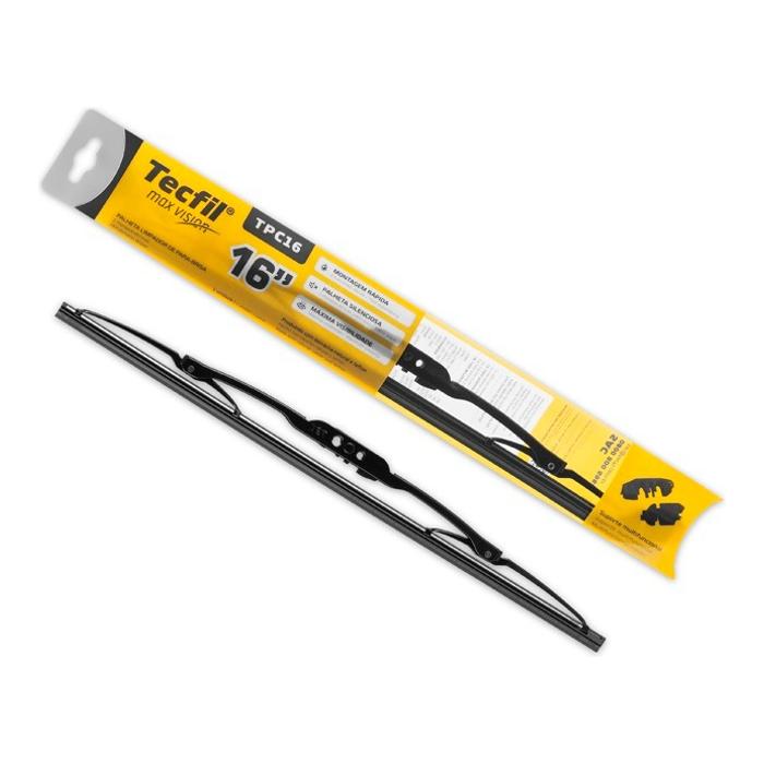 Palheta do Limpador de Para Brisa 1 Unidade - Tecfil - TPC16 - (1)
