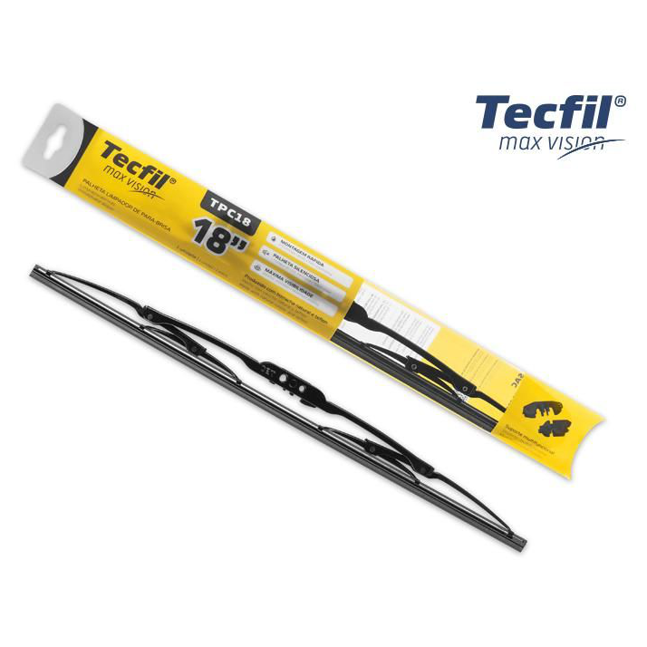Palheta do Limpador de Para Brisa - Tecfil - TPC18 - (1)