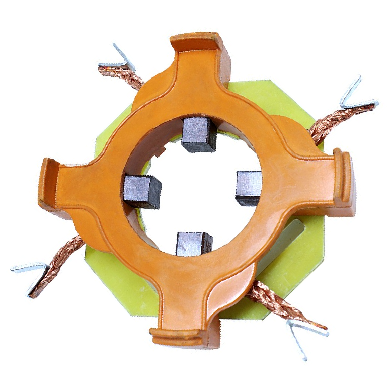 Porta Escovas para Motor de Partida com 4 Escovas - Unifap - 1.327/4 - (6)