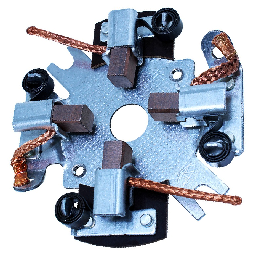 Porta Escovas para Motor de Partida com 4 Escovas - Unifap - 1.101/4 - (5)
