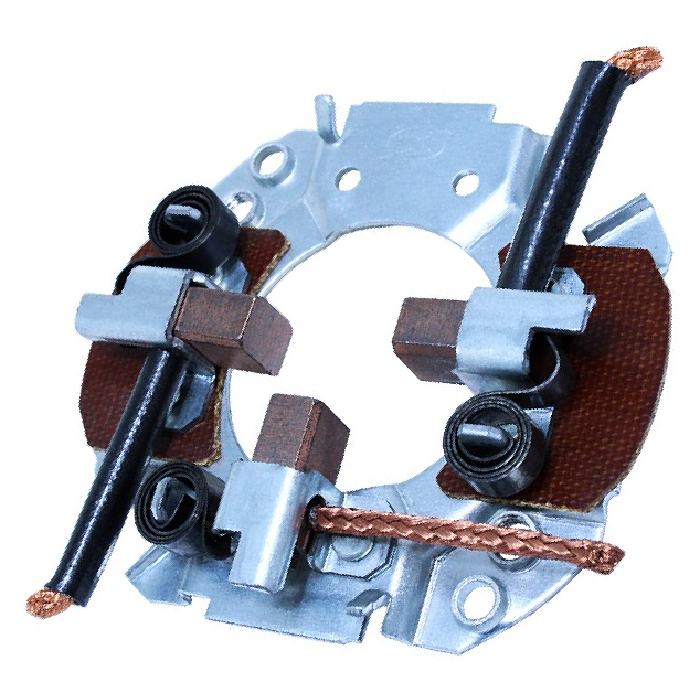 Porta Escovas para Motor de Partida com 3 Escovas para Hyundai Excel e Suzuki Vitara - Unifap - 1.160/3 - (6)