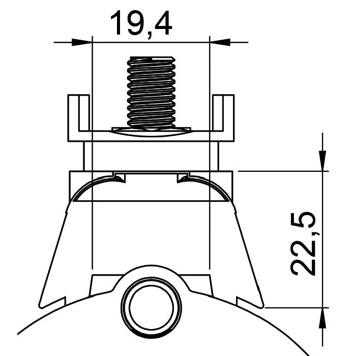 Porta Escovas para Motor de Partida com 4 Escovas - Unifap - 1.216/4 - (4)