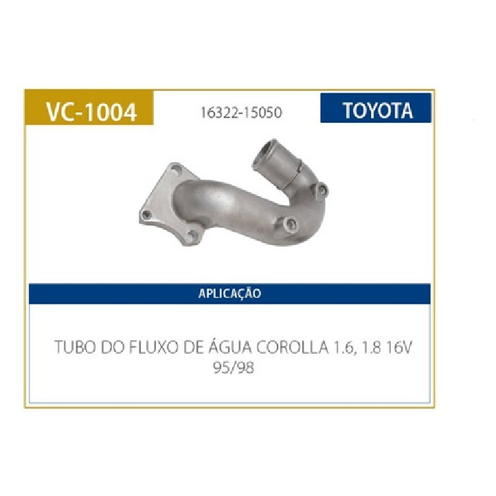 Tubo de Arrefecimento do Motor - Valclei - VC-1004.A - (2)