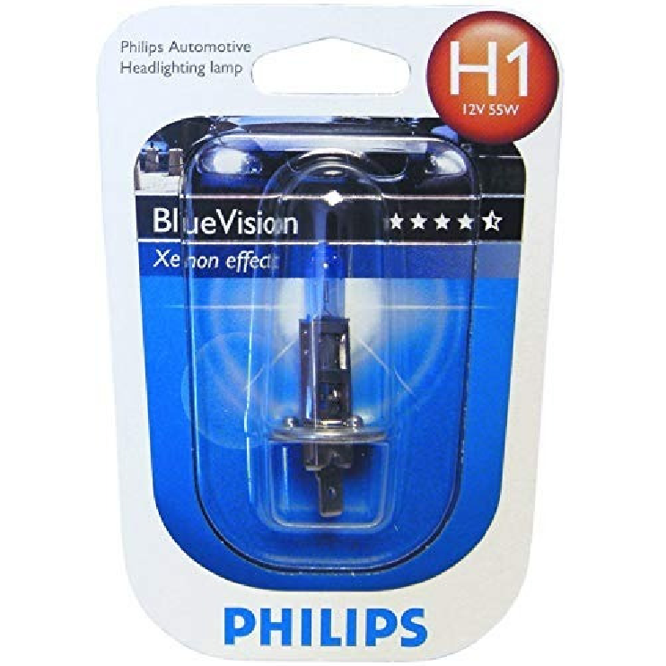 Lâmpada H1 55W 12V - Philips - 12258BV - (5)