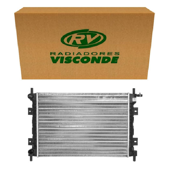Radiador de Água do Motor - Visconde - 12520 - (1)