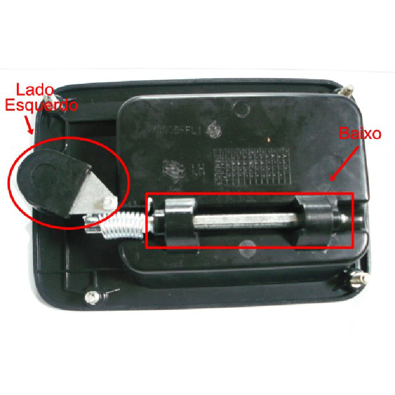 Maçaneta Externa Preta - ORI - 8803 - (5)