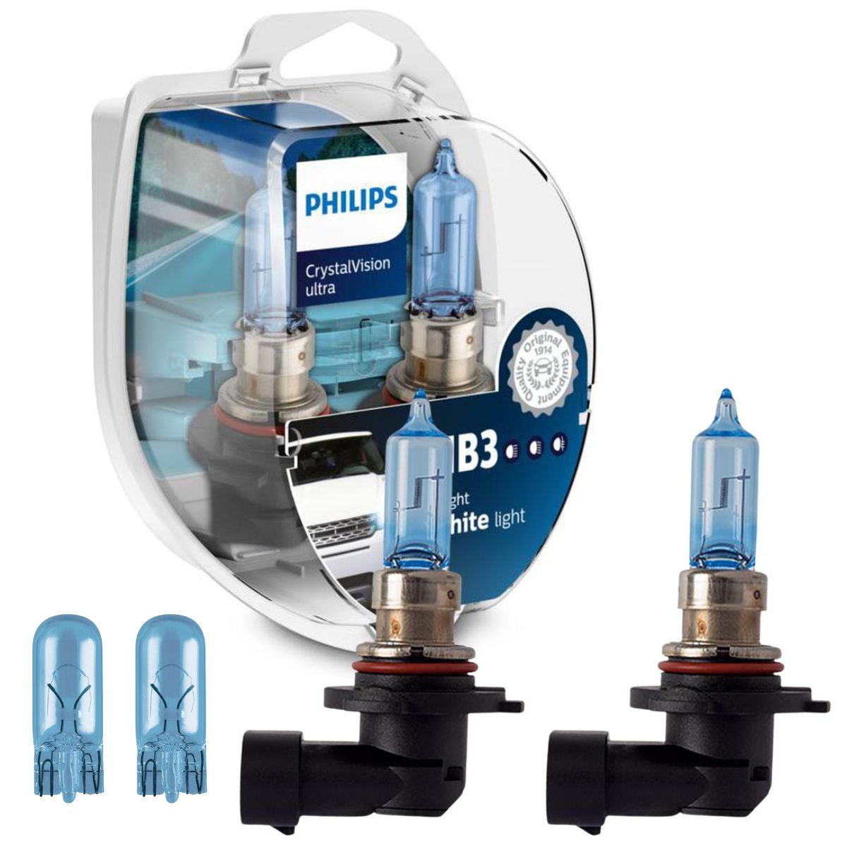 Lâmpada HB3 65W 12V Halógena - Philips - 9005CVU - (1)
