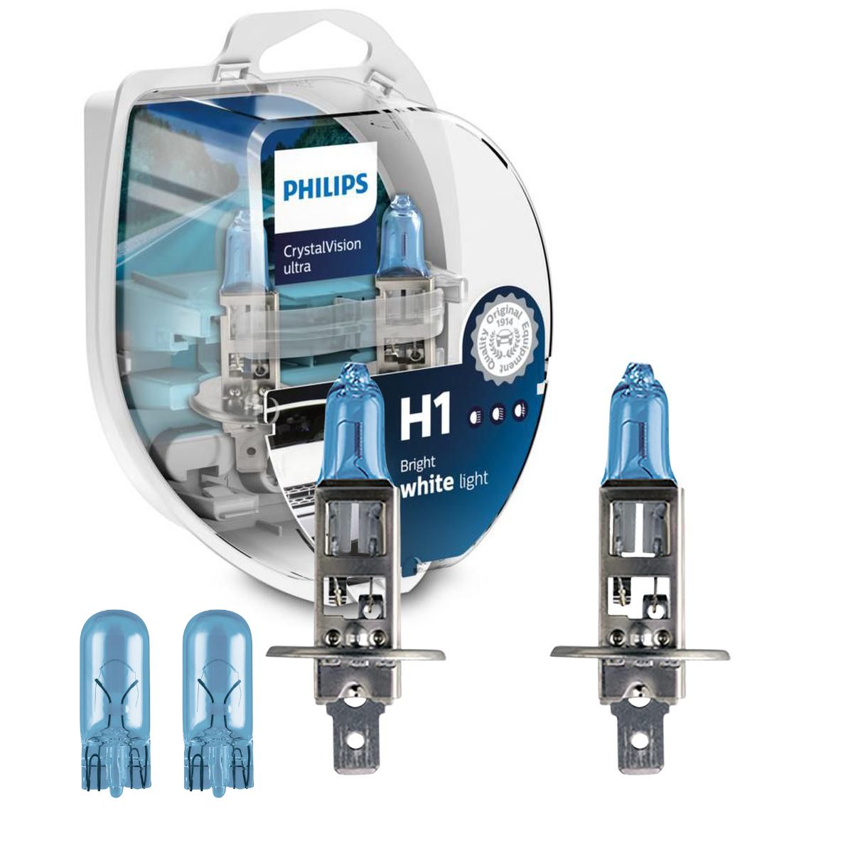 Lâmpada H1 55W 12V - Philips - 12258CVUSM - (1)