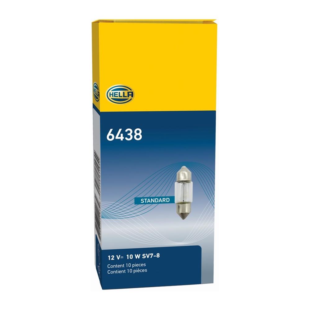 Lâmpada 10W 12V - Hella - 6438 - (2)