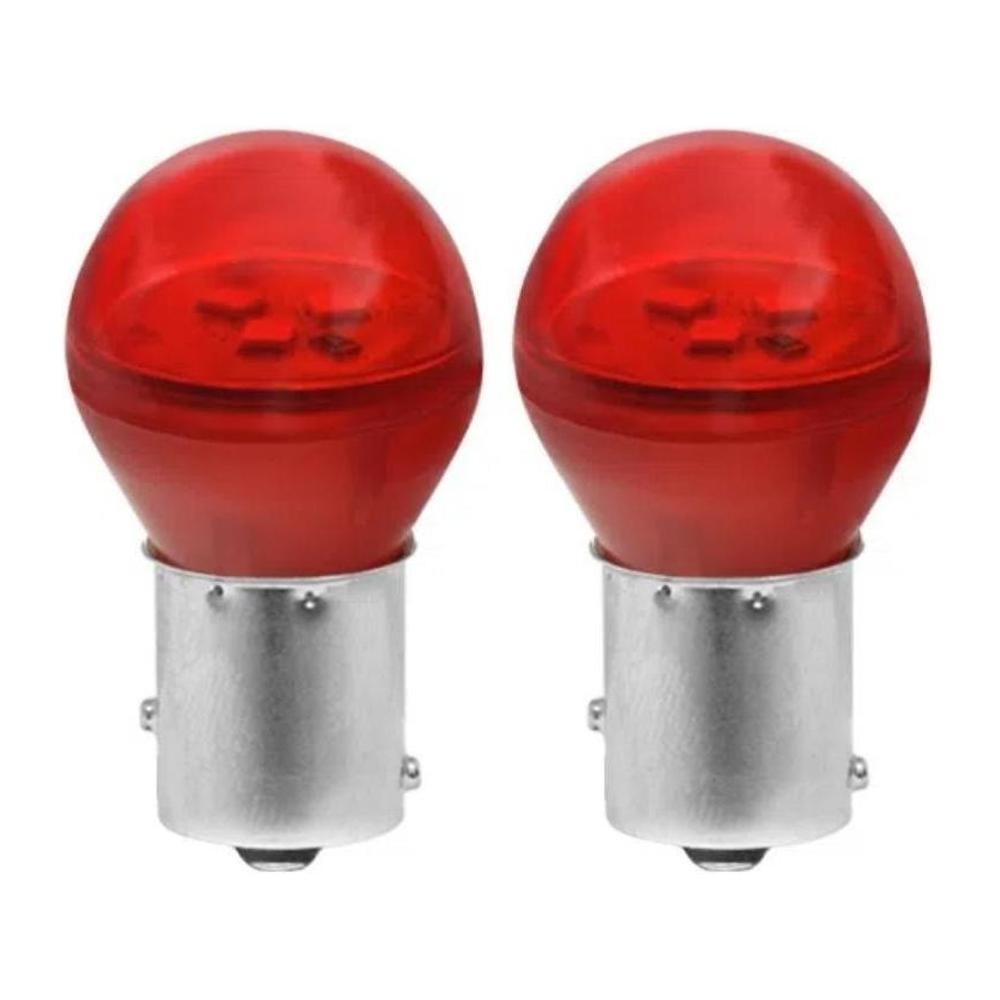 Lâmpada 3W 12V Vermelha - Autopoli - AU022 - (2)