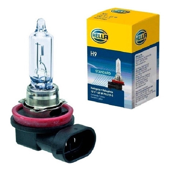 Lâmpada 65W 12V - Hella - H 9 - (1)
