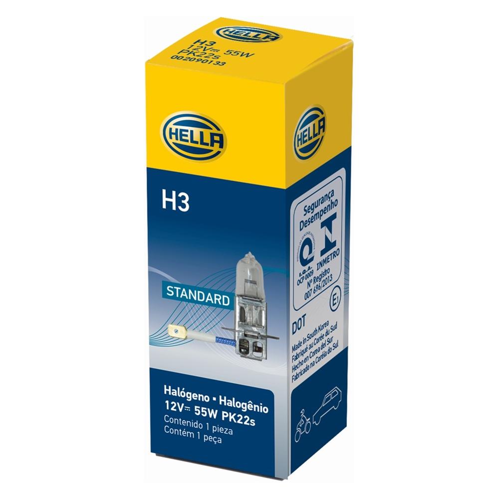 Lâmpada H3 - Hella - H3 - (1)