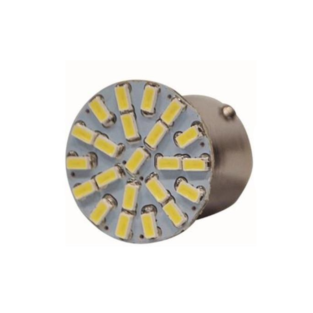 Lâmpada LED 1,5W 22 LEDs 12V Branca - Multiqualita - WDC0861 - (1)