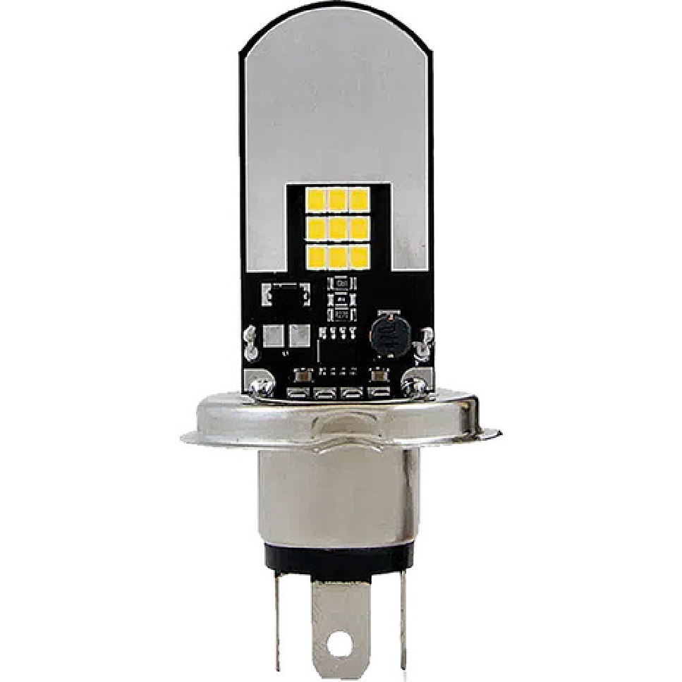 Lâmpada LED H4 10W 6500K 12/24V - Autopoli - AL578 - (1)