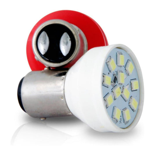 Lâmpadas LED 12V 3,5W Bay15D Amarela - Autopoli - AP197 - (1)