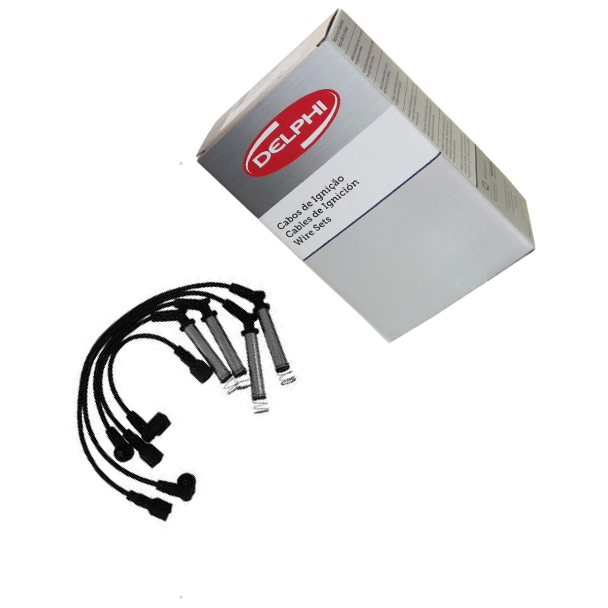 Jogo de Cabos de Vela para Chevrolet Vectra - Delphi - XS10097 - (2)