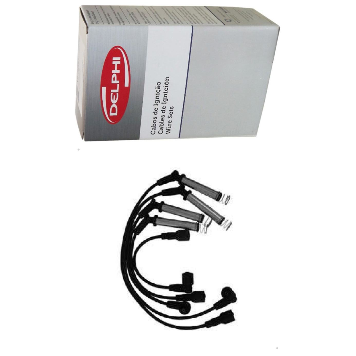 Jogo de Cabos de Vela para Chevrolet Vectra - Delphi - XS10097 - (3)