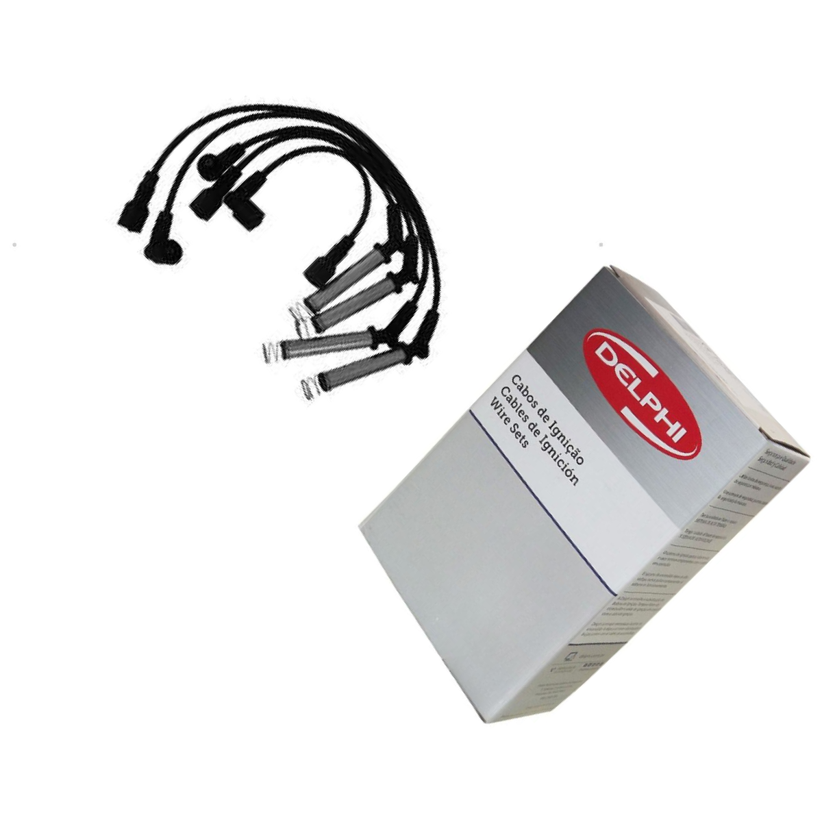 Jogo de Cabos de Vela para Chevrolet Vectra - Delphi - XS10097 - (6)