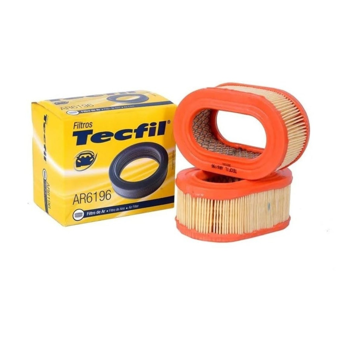 Par Filtros de Ar para Volkswagen Fusca - Tecfil - AR6196 - (1)