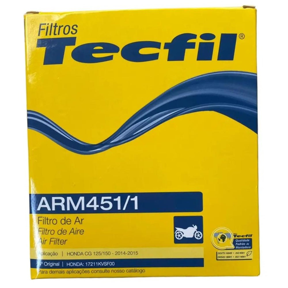 Filtro de Ar do Motor - Tecfil - ARM451/1 - (3)